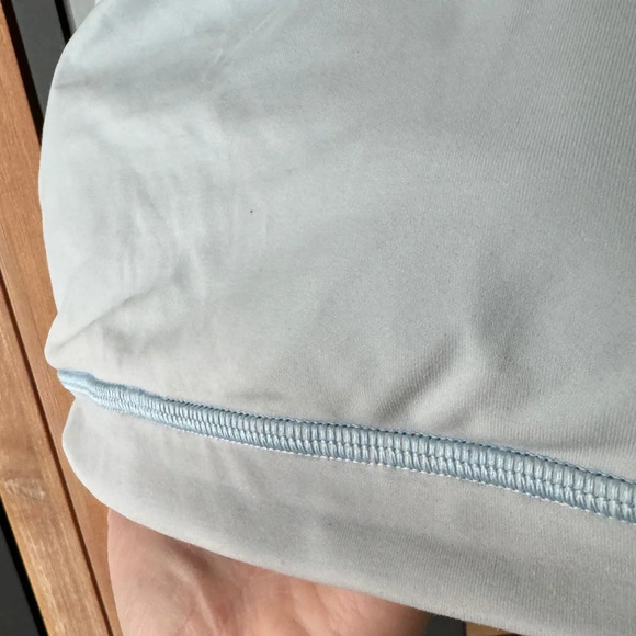 Lululemon Invigorate Bra Blue Haze mesh slate racerback sports top tank - Picture 7 of 10